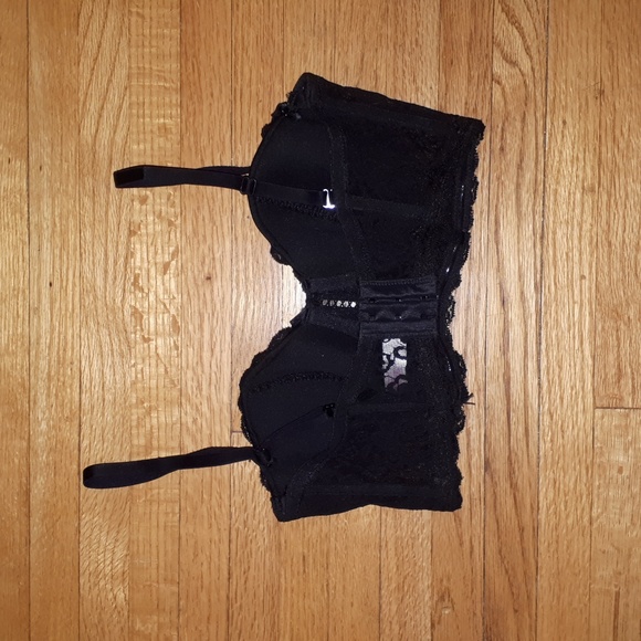 Material girl black skull detail bra 34C - Picture 5 of 5